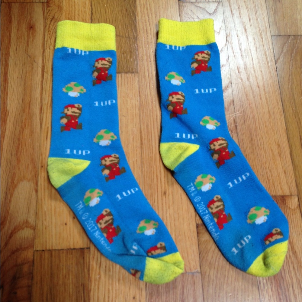 Men's Mario bros socks